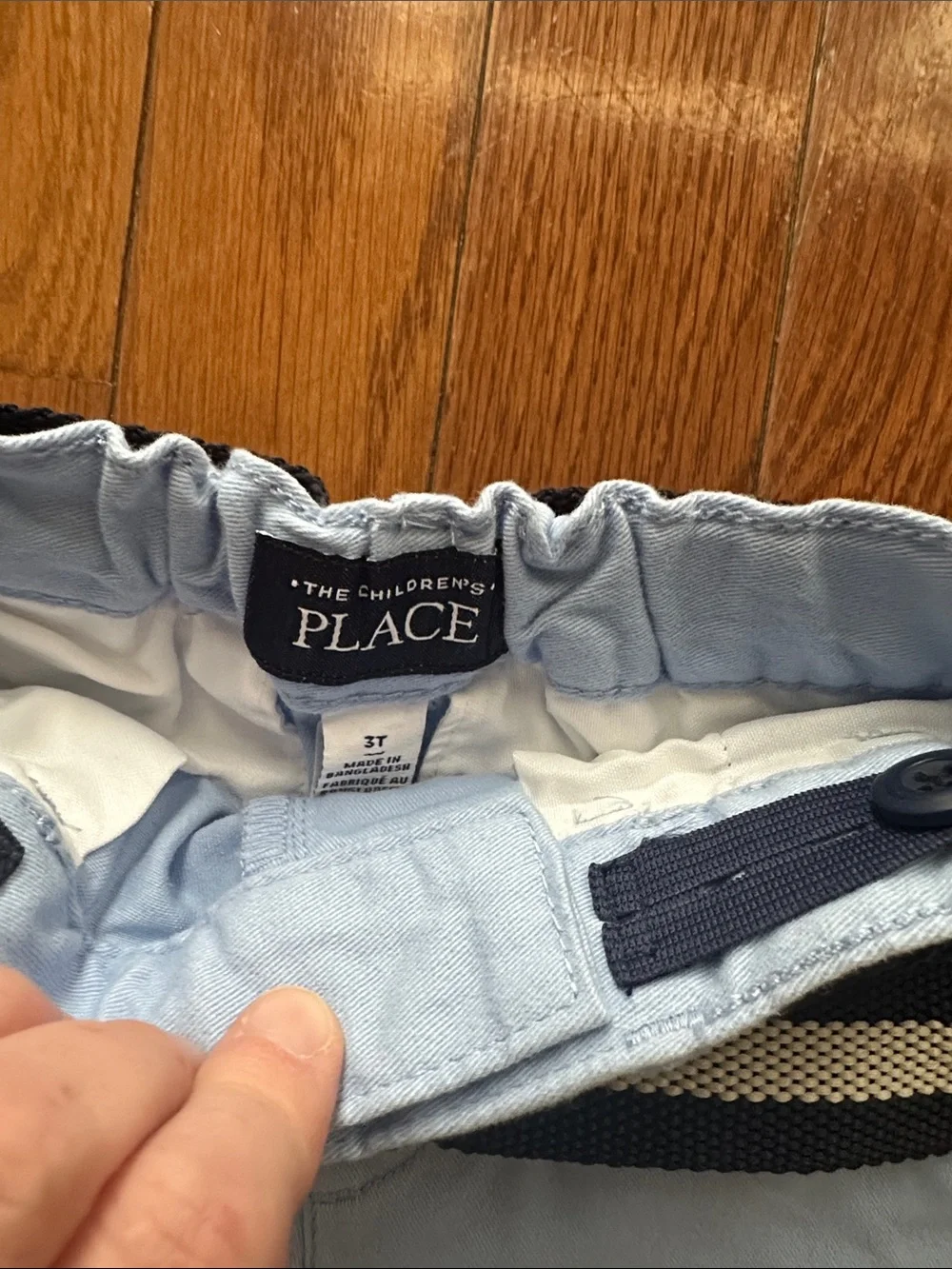 The Children’s Place light blue chino shorts, size 3T. NWOT